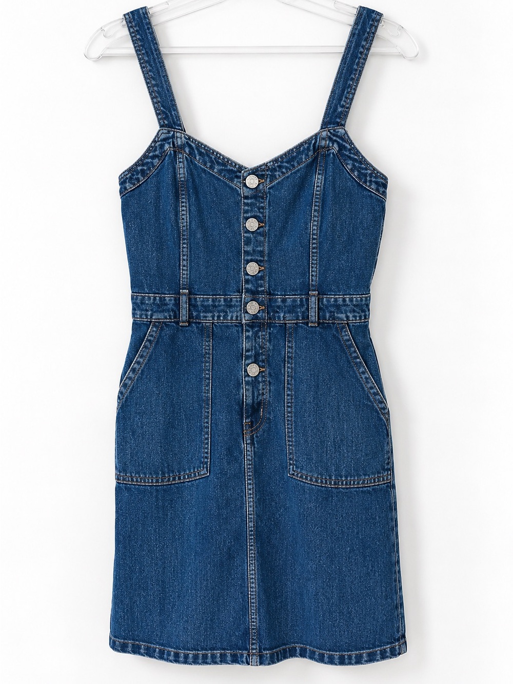 Dark Blue Denim Dress